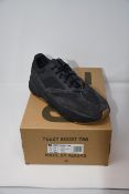 One pair of boxed as new Adidas Yeezy Boost 700 sneakers in utility black (UK 11).