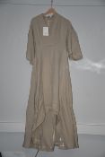 An as new Co Los Angeles Taupe surplice dress spring-summer 2020 (Size S).