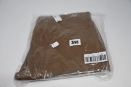 One as new J Crew 250 Skinny-fit pant in stretch chino size 32/32. (Colour: River Brown. Item: