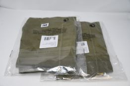 Five as new Anthropologie Khaki Green Crop pants size 10 (OB1161489).