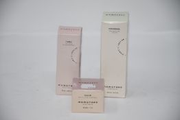Three boxed Momotoaro Apotheca beauty products to include one Momotaro balancing toner (55ml), one