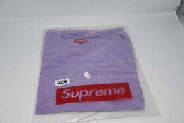 One as new Supreme Over dyed Pocket Tee Purple size M.