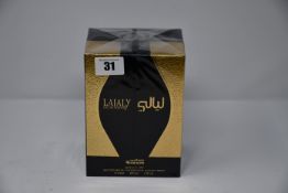 One boxed as new Laialy eau de parfum (100ml).