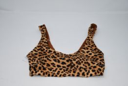 One as new Monday Swimwear Jamaica Top Jaguar size M.