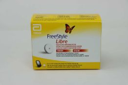 A boxed as new Abbott FreeStyle Libre Glucose Sensor (Expiry date: 31/05/2021) (Box sealed).
