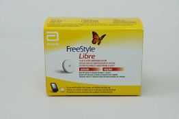 A boxed as new Abbott FreeStyle Libre Glucose Sensor (Expiry date: 31/05/2021) (Box sealed).