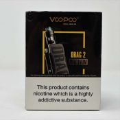 A boxed as new Voopoo Drag 2 Platinum Vape Kit in Dawn (Box sealed) (Over 18's only).