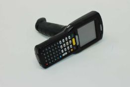 A pre-owned Symbol MC32N0-GI4HCHEI3 Mobile Handheld Computer Barcode Scanner (Untested, no charge.
