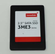 Four pre-owned InnoDisk DES25-B56D08BC1QC 256GB Industrial 2.5