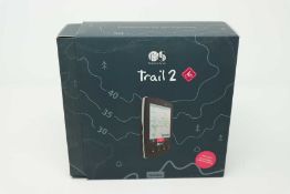 A boxed as new Ordnance Survey TwoNav Trail 2 Bike GPS (Box opened).