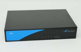 A boxed as new Barracuda CloudGen Firewall F80B Security Appliance (BNGIF80B) with BPIRAC-05