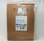 One boxed as new Canon IJC-262 Light Cyan UV Curable Ink for Canon/OCE Arizona Printing Systems