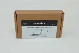 A boxed as new Ten1Design Mountie + Side Mount Clip for laptops and tablets (box sealed).