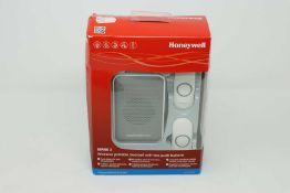 A boxed as new Honeybell Series 3 DC313NFB Wireless Portable Doorbell with volume control and two
