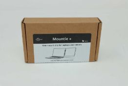 A boxed as new Ten1Design Mountie + Side Mount Clip for laptops and tablets (box sealed).