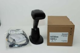 A boxed as new Honeywell Xenon 1950 Corded Rachet Barcode Scanner in Black (P/N: 1950GSR-2-2-INT)
