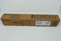 A boxed as new Ricoh MP C6003 841854 Yellow Toner Cartridge.