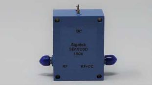 A Sigatek SB18D3D High Power 10 Watts 8 Ghz 4 Amps Wide Band Bias Tee (Certificate of compliance