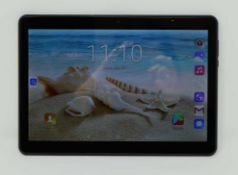 A boxed pre-owned YOTOPT K802 32GB Tablet in Black, with usb charging cable. Wiped and factory
