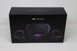 A boxed as new Oculus Quest All-in-one VR Gaming Headset (64GB) (Box opened).