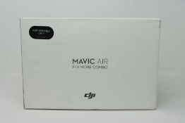 One boxed DJI MAVIC AIR FLY MORE COMBO (refurbished unit).