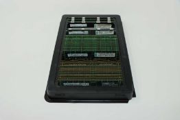 Thirteen pre-owned 32GB computer memory RAM sticks (9 x Samsung M393A4K40BB0-CPB0Q DDR4 1 x Samsung