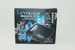 A boxed as new Sumvision Cyclone Micro 2+ Full HD HDMI 1080p Multi Media Player Adaptor.