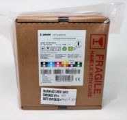 One boxed as new Canon IJC257 White UV Curable Ink for Canon/OCE Arizona Printing Systems 1L (ART: