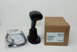 A boxed as new Honeywell Xenon 1950 Corded Rachet Barcode Scanner in Black (P/N: 1950GSR-2-2-INT)