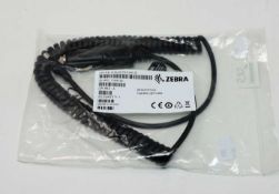 An as new Zebra Auto Charger Cigarette Light Adapter to Barrel Jack for TC7X Vehicle Cradle (P/N:
