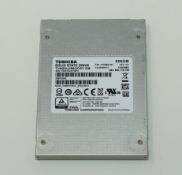 Five pre-owned Toshiba THNSNJ256GCSY 256GB SATA III 6gbs 2.5
