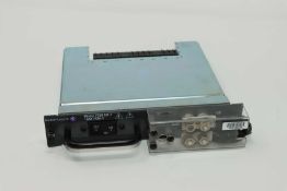 A pre-owned Alcatel Lucent 7750 SR-7 100A DC PEM-3 Router Power Supply (P/N: 3HE03661AAAA01).