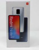 A boxed as new Xiaomi Redmi Note 9 Pro 64GB in Interstellar Grey (Blacklist clear- Checkmend