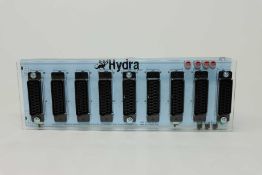 A boxed as new Lotharek Hydra 8-port SCART switch (Box opened).