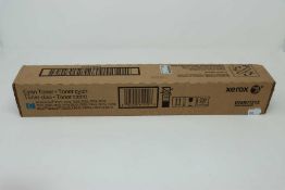 A boxed as new Xerox 006R01512 Cyan Toner Cartridge (Box sealed).