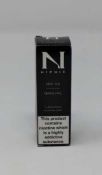One hundred and twenty boxed as new 10ml bottles of Nic Nic Nicotine Shot (18mg/ml - 100% VG) (