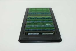 Fifty assorted pre-owned 4GB computer memory RAM sticks to include Micron, Samsung and Hynix (