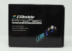 A boxed as new GReddy Profec OLED Electronic Boost Controller (Box opened, packaging text and manual