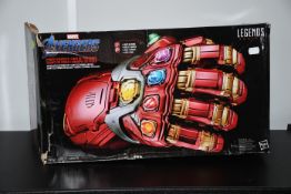 One boxed Marvel Legends Series Avengers Endgame power gauntlet articulated Fist.