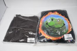 One as new Cactus Jack Sicko Event T-shirt size M. One as new Cactus Jack World Hoodie size XL.