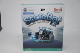 One boxed as new UB.TECH ScoreBot Interactive Football Robot Kit (Programmable smart building