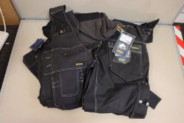 One as new Blacklader Waistcoat size XL (Model: 3100. Colour: Black 9900). One as new Blacklader