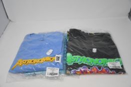 One as new Cactus Jack Travis Scott Back Bling graphite t-shirt size L. One as new Cactus Jack c/o