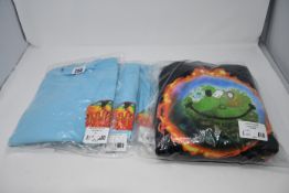 One as new Travis Scott The Scotts World Hoodie Black size M. Two as new Cactus Jack c/o 2020 t-