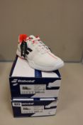 Two pairs of as new Babolat Jet Match 2 All Court men (Both UK 9.5).