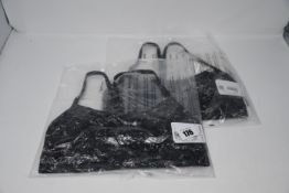 Two as new Lulu Lemon Flow Y Bra Nulu size 6 (LW2BPZS EQZM).