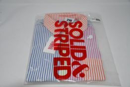 One as new Solid & Striped Oxford Tunic Multi-Stripe size S.