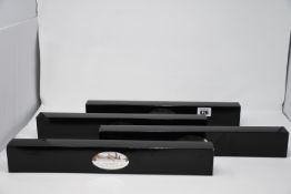 Four boxed as new Noble Partners Distribution Hermione Granger Wands (NN8411).