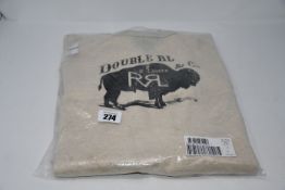 An as new Ralph Lauren double RL&Co jumper (L) (RRP £205).