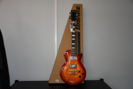 One boxed as new Ibanez ART120-CRS electric guitar in cherry sunburst.